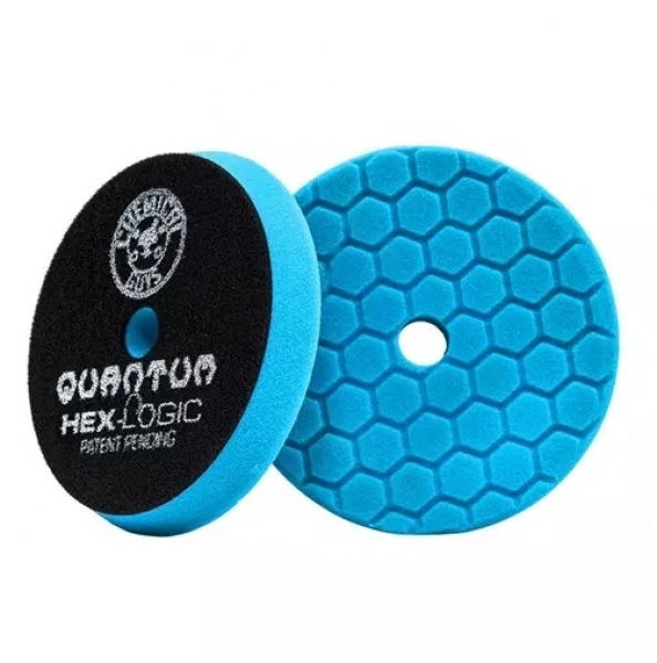 Polierschwamm Hex Logic Quantum blau Finishpad 125mm / 150mm diehalle3.0 dershop3.0